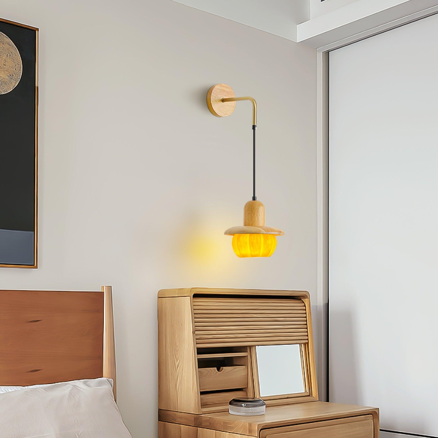 Venus Pumpkin Wall Lamp - Loonglight