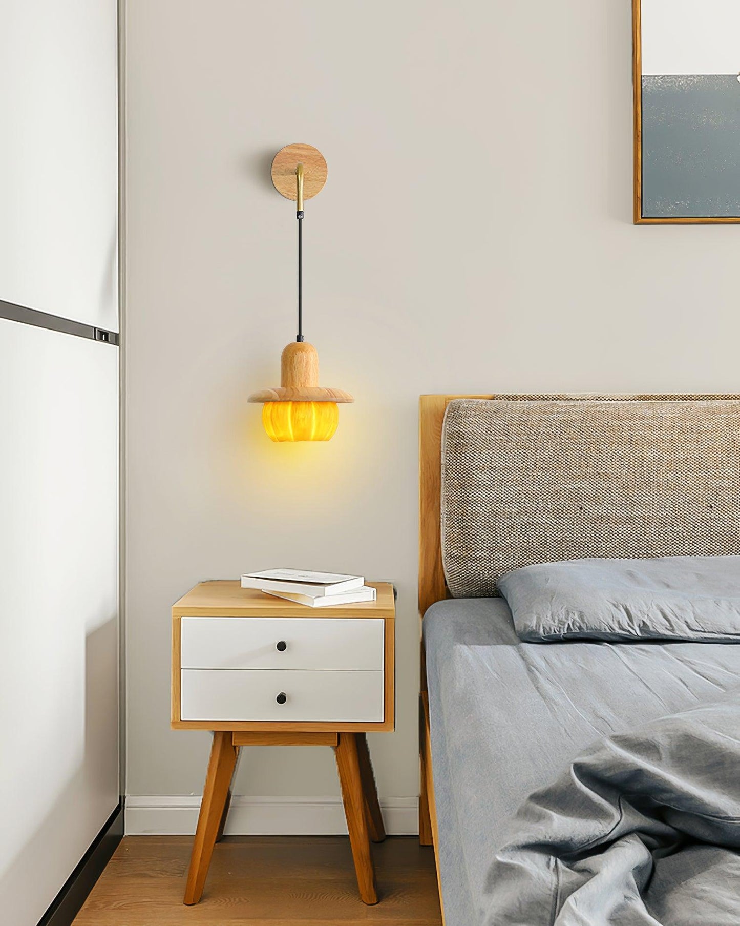 Venus Pumpkin Wall Lamp - Loonglight