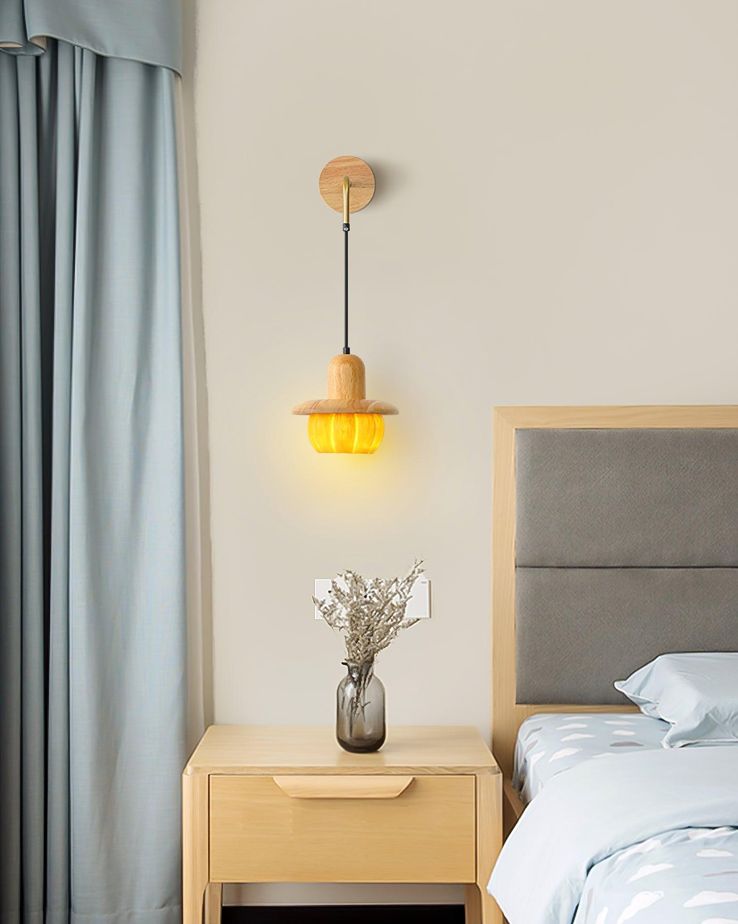 Venus Pumpkin Wall Lamp - Loonglight