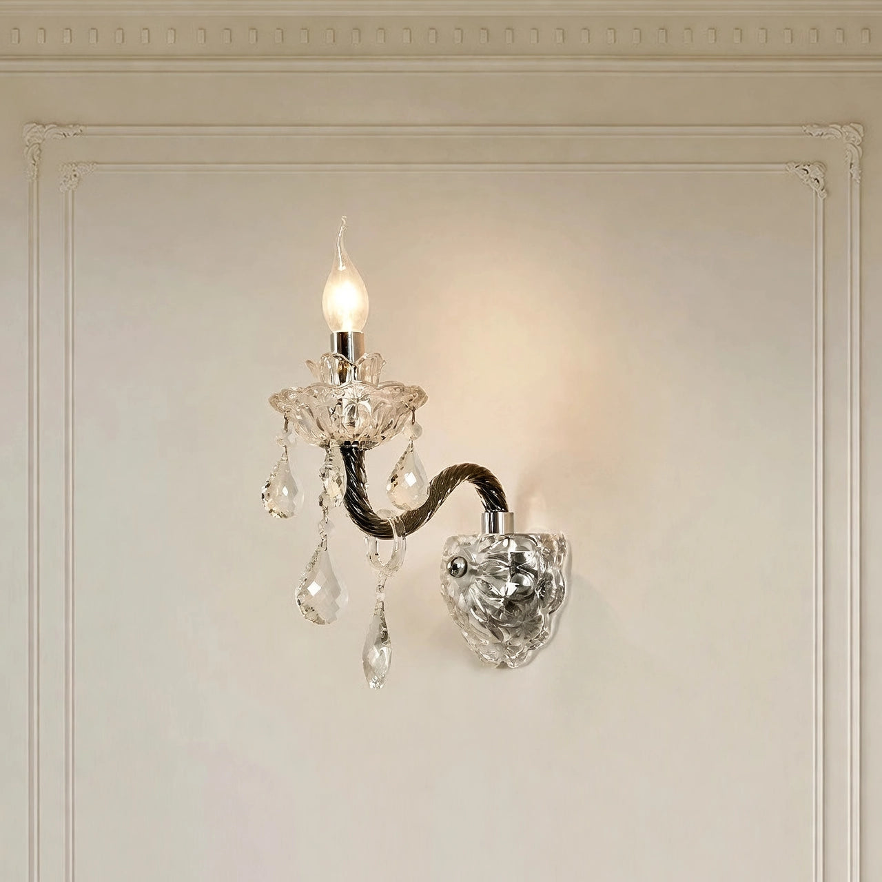 Versailles Crystal Wall Sconce