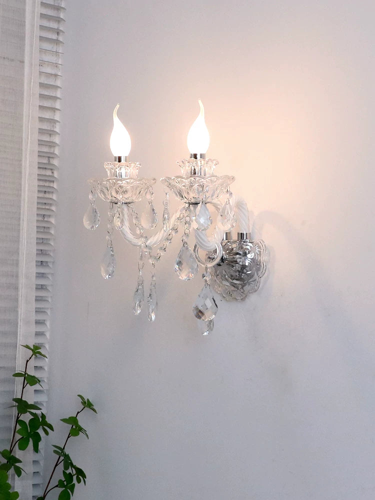 Versailles Crystal Wall Sconce