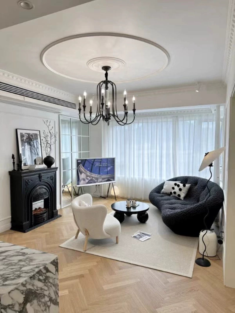 Versailles Noir Crystal Chandelier