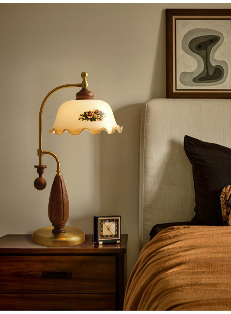 Victorian Blossom Table Lamp - Loonglight