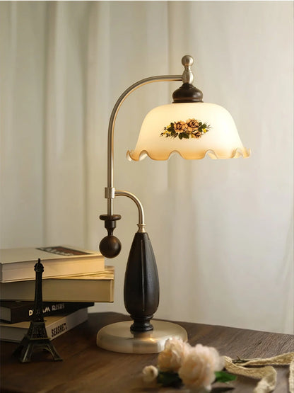 Victorian Blossom Table Lamp - Loonglight