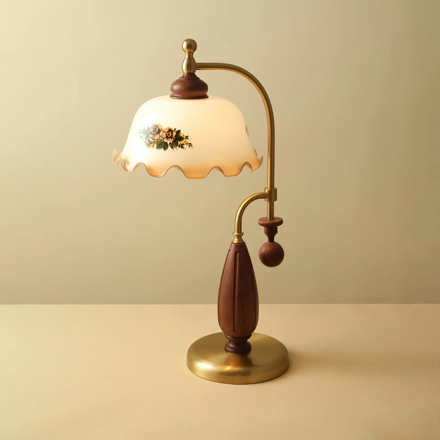 Victorian Blossom Table Lamp - Loonglight