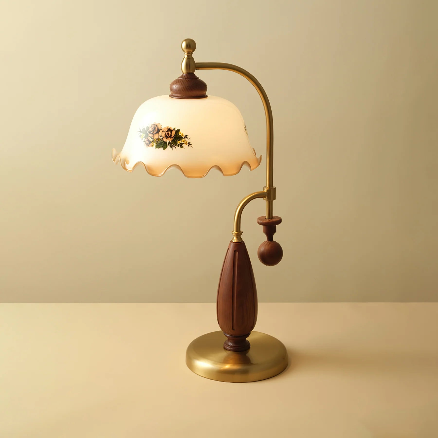 Victorian Blossom Table Lamp - Loonglight