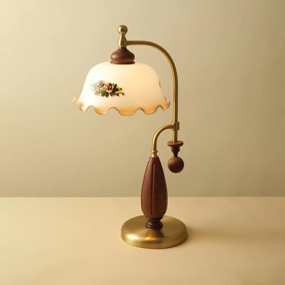 Victorian Blossom Table Lamp - Loonglight