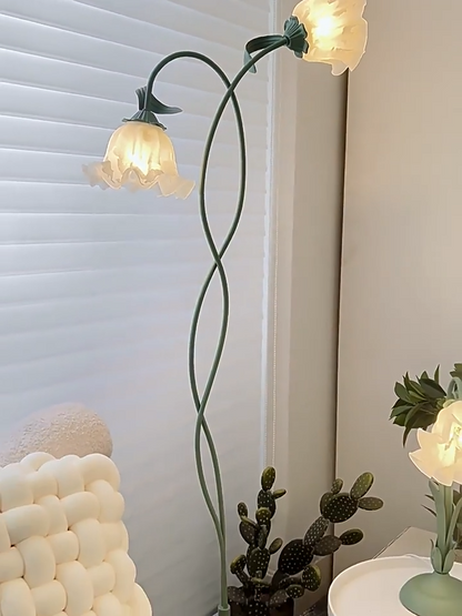 Vintage Flower Floor Lamp - Loonglight