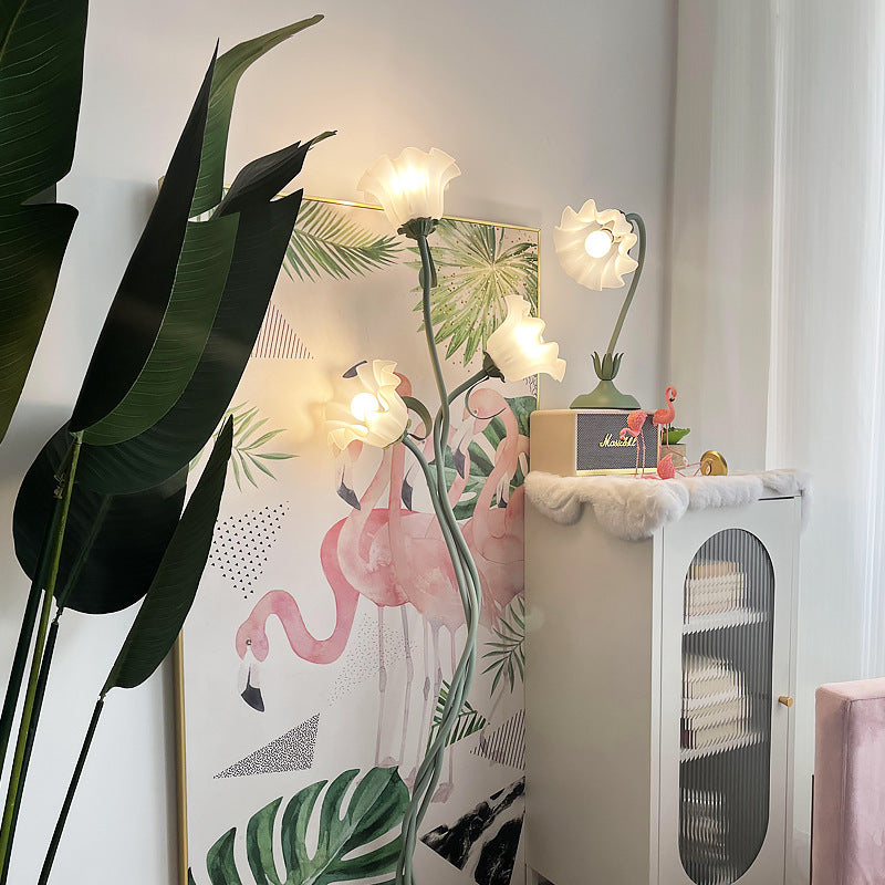 Vintage Flower Floor Lamp - Loonglight