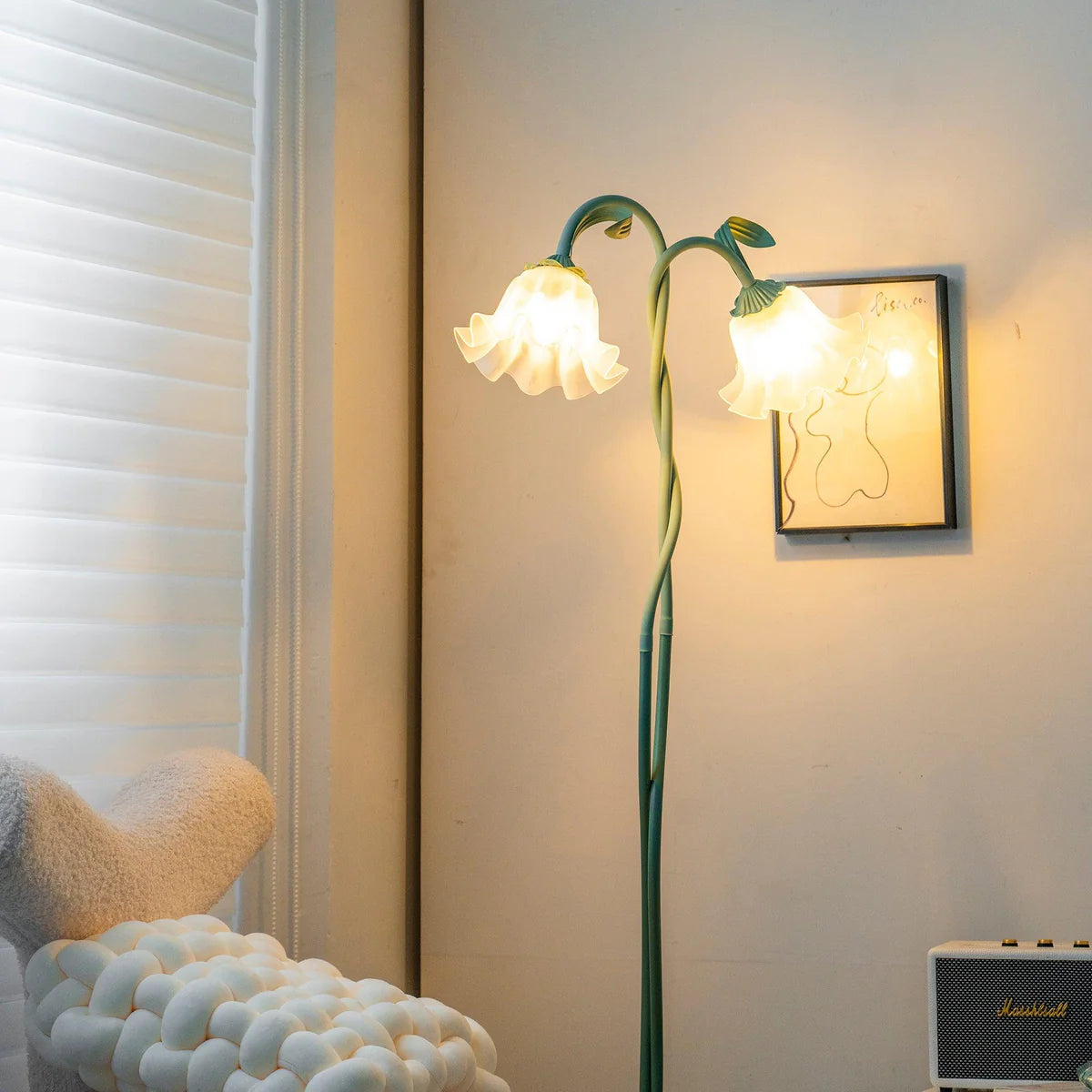 Vintage Flower Floor Lamp - Loonglight