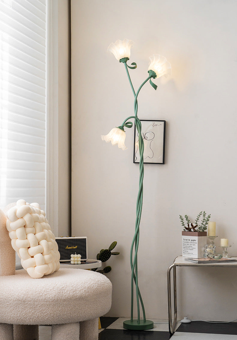 Vintage Flower Floor Lamp - Loonglight