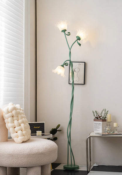Vintage Flower Floor Lamp - Loonglight