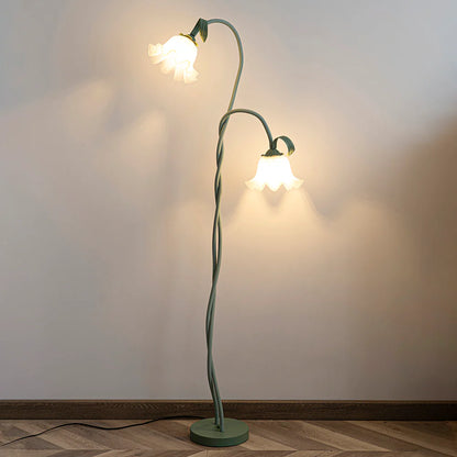 Vintage Flower Floor Lamp - Loonglight