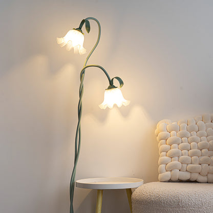 Vintage Flower Floor Lamp - Loonglight