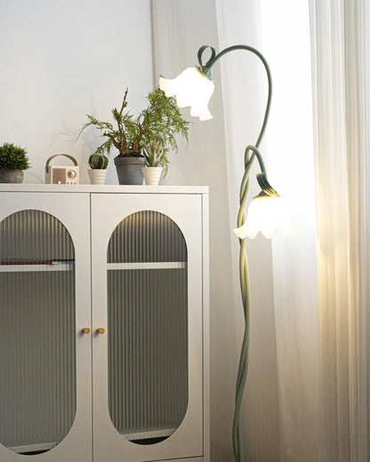 Vintage Flower Floor Lamp - Loonglight