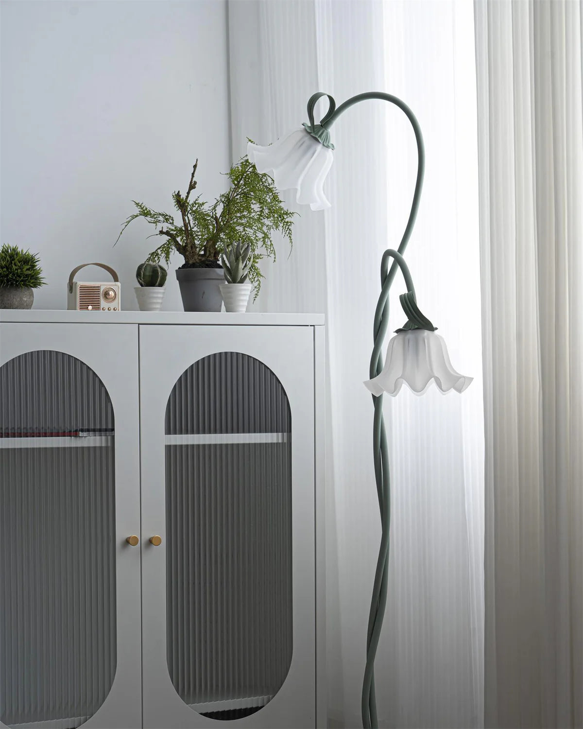 Vintage Flower Floor Lamp - Loonglight