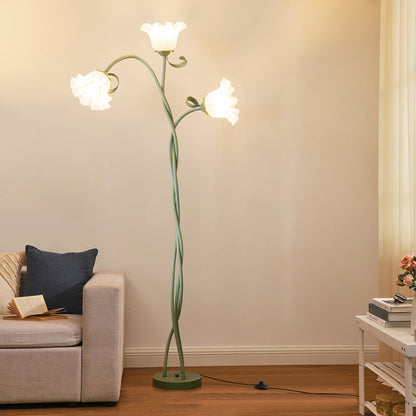 Vintage Flower Floor Lamp - Loonglight
