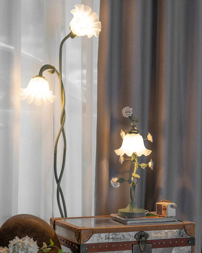 Vintage Flower Floor Lamp - Loonglight