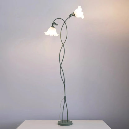 Vintage Flower Floor Lamp - Loonglight