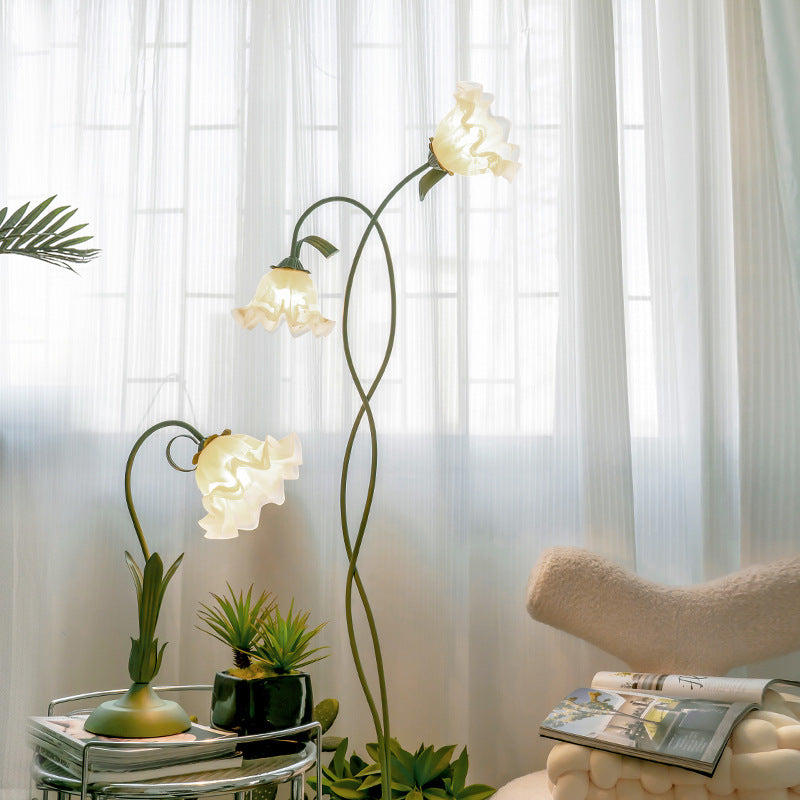 Vintage Flower Floor Lamp - Loonglight