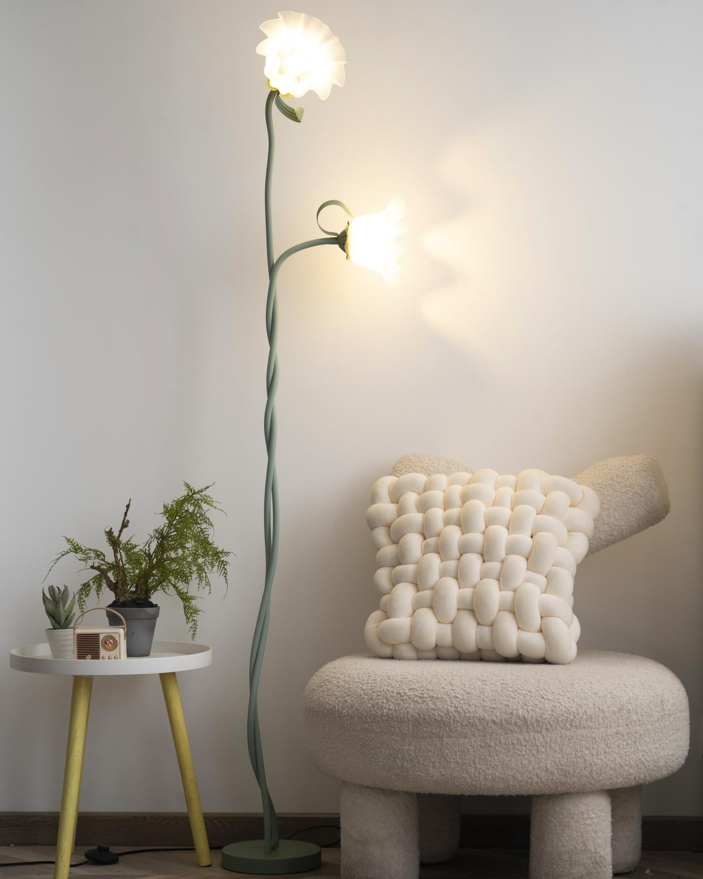 Vintage Flower Floor Lamp - Loonglight