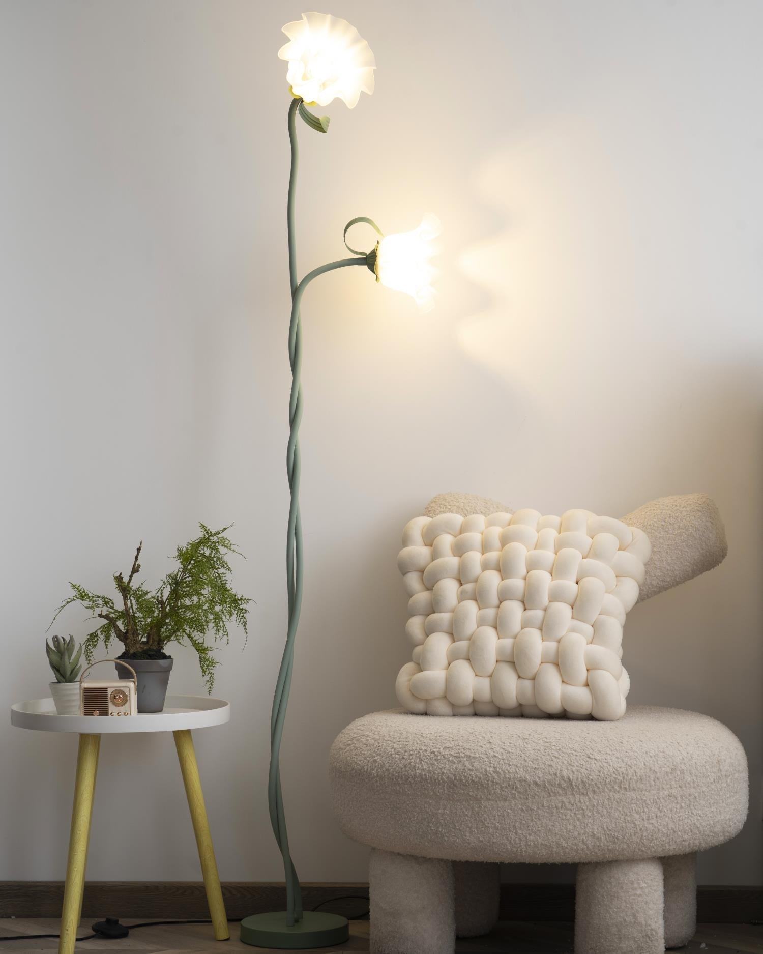 Vintage Flower Floor Lamp - Loonglight