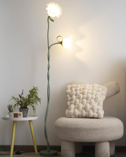 Vintage Flower Floor Lamp - Loonglight