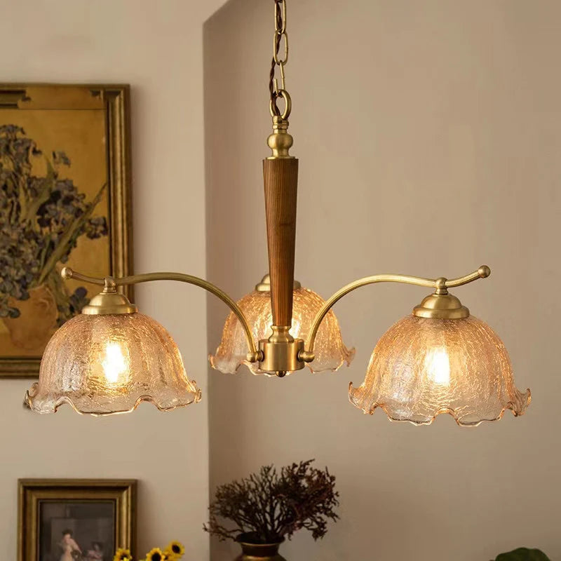 Vintage Petal Chandelier