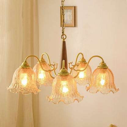 Vintage Petal Chandelier