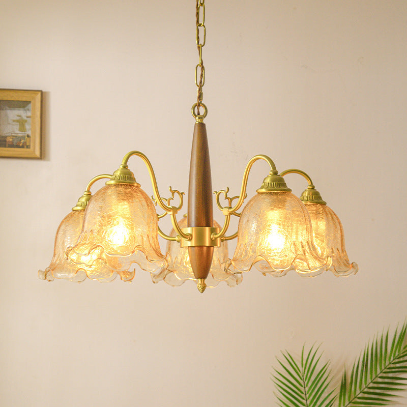 Vintage Petal Chandelier