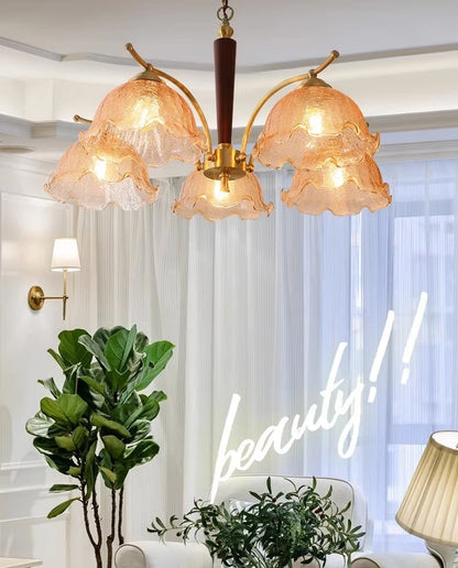 Vintage Petal Chandelier