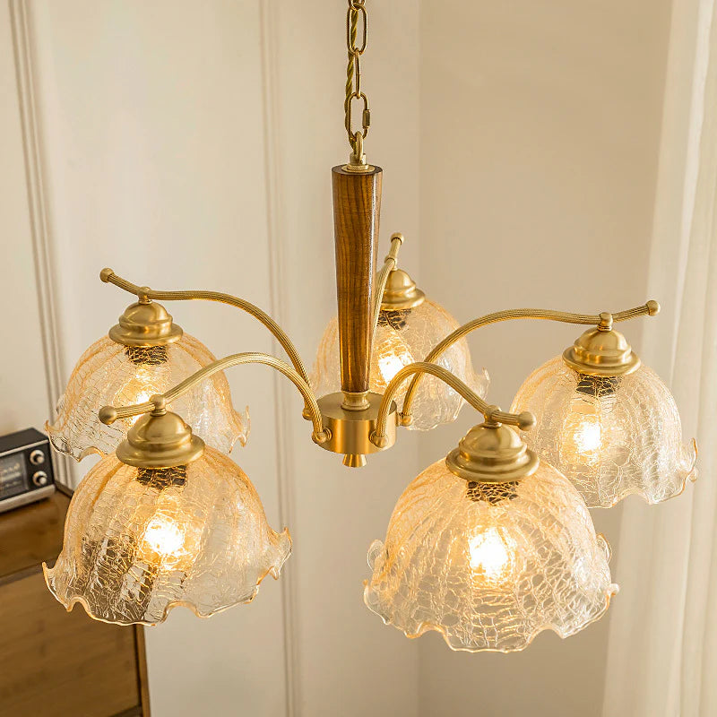 Vintage Petal Chandelier