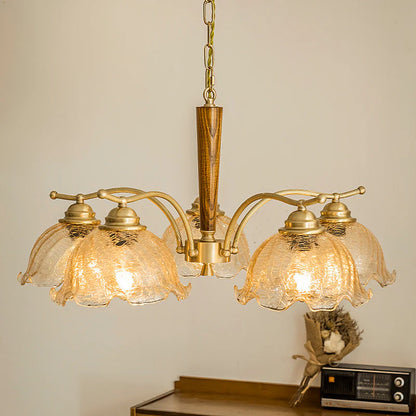 Vintage Petal Chandelier