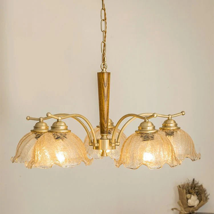 Vintage Petal Chandelier