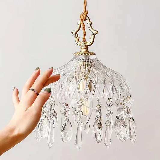 Vintage Crystal Pendant Lamp - Loonglight