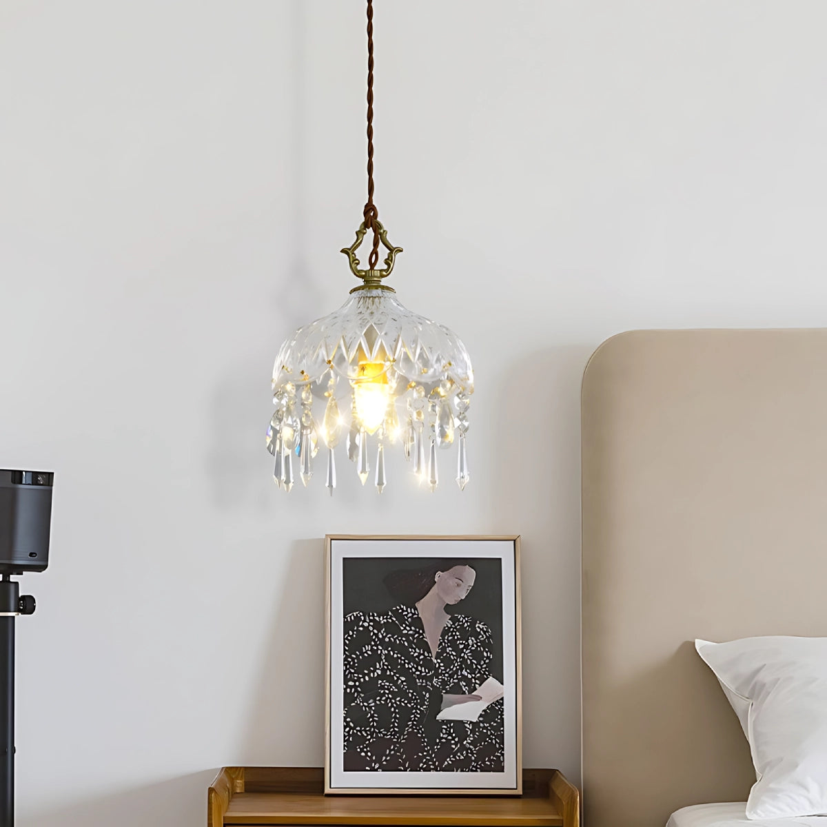 Vintage Crystal Pendant Lamp - Loonglight