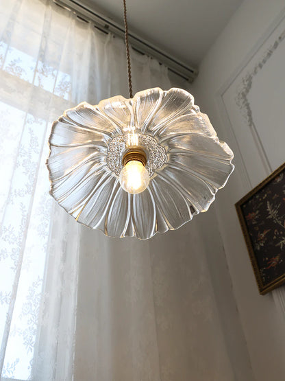 Vintage Flower Glass Pendant Lamp - Loonglight