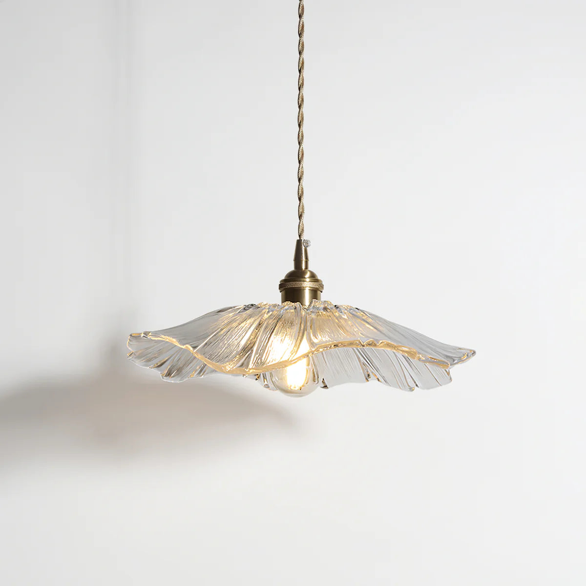 Vintage Flower Glass Pendant Lamp - Loonglight