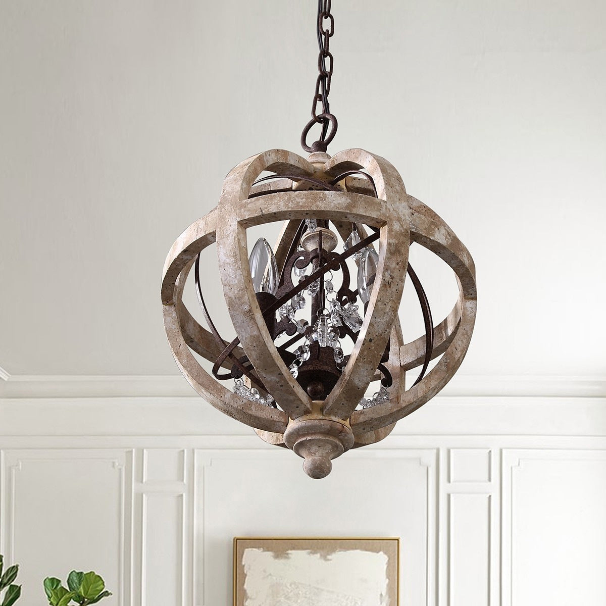 Vintage Globe Pendant Lamp - Loonglight
