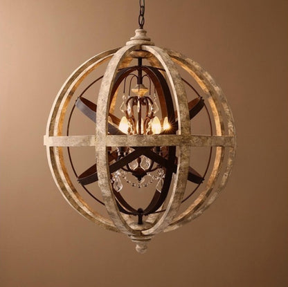 Vintage Globe Pendant Lamp - Loonglight