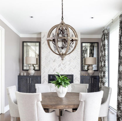 Vintage Globe Pendant Lamp - Loonglight