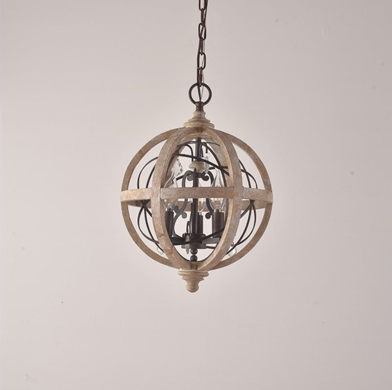 Vintage Globe Pendant Lamp - Loonglight
