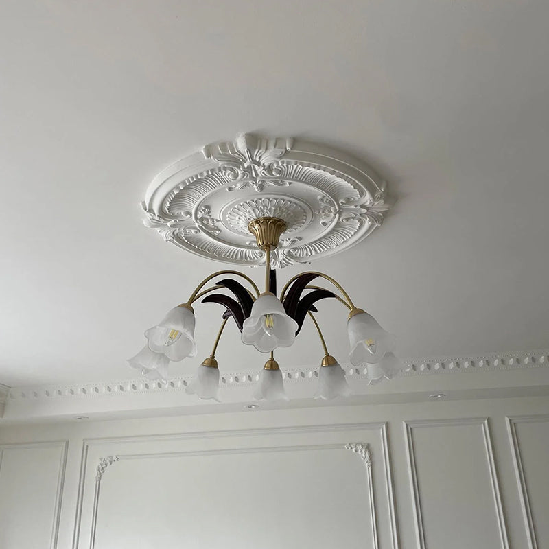 Vintage Morning Glory Chandelier - Loonglight