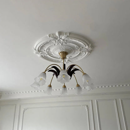 Vintage Morning Glory Chandelier - Loonglight