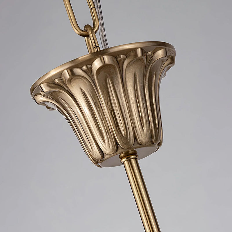 Vintage Morning Glory Chandelier - Loonglight