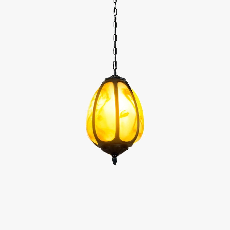 Vintage Pumpkin Pendant Lamp - Loonglight