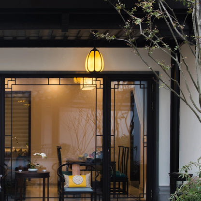 Vintage Pumpkin Pendant Lamp - Loonglight