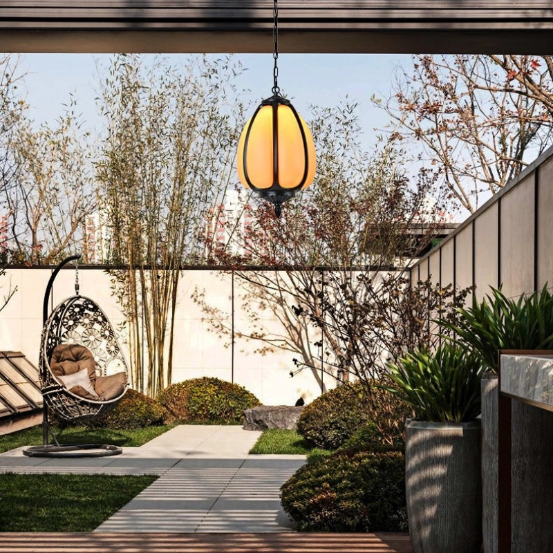 Vintage Pumpkin Pendant Lamp - Loonglight