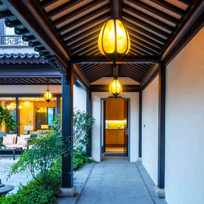 Vintage Pumpkin Pendant Lamp - Loonglight