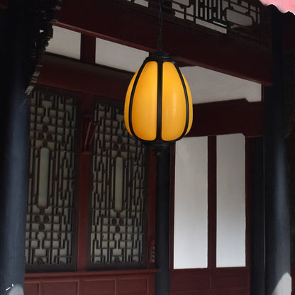 Vintage Pumpkin Pendant Lamp